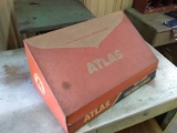 Vintage Atlas Auto Lamps Turn Signal Flashers Display Case