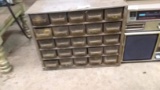 Small Parts Cabinet with Contents