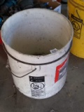 Bucket  with Lead Tire Balancing Weights