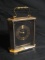 Contemporary Miniature Brass Elgin Quartz Clock