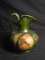 Vintage Mexican Pottery Pitcher signed #333