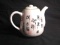 Vintage Ceramic Teapot with Oriental Designs and Motif