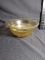 Vintage Yellow Depression Mixing Bowl