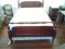 Antique Mahogany Pineapple Poster Bed Double-mattress and Boxspring Free with Bed Purchase