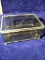 Etched Glass Trinket Box