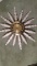 Upstairs - VIntage MCM 8 Day Jeweled Starburst Wall Clock