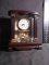 Upstairs -Upstairs - Contemporary Mahogany Mantel Clock - Quartz