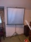 Upstairs -Vintage Radiant Super Elite II Projector Screen