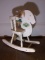 Upstairs -Collectible Wooden Cabbage Patch Kids Rocking Horse Seat
