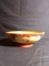 Upstairs -Antique Hand painted Wooden Bowl