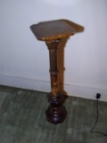 Polished Marble Plant Stand (NO SHIPPING)