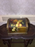 Decorative Hand painted Dome Top Trunk