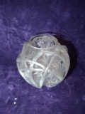 Antique Glass Etched and Ground Bottom Vase Lalique?