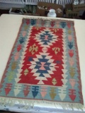 Native American Style Woven Throw Rug