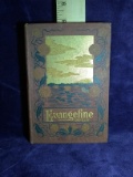 Antique Book-Evangefine by Henry Wadsworth Longfellow-1895