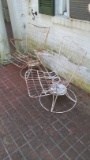 Porch- Pair Vintage Metal Rocking Chair