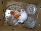 BL-Teapot, Assorted Clear Glass