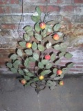 BL-Antique Metal Wall Decoration with Fruit-Basement