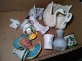 BL-Assorted Porcelain, Swan Planter