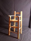 Upstairs - Split Oak Doll High Chair