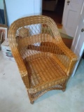 Upstairs -Wicker Side Chair