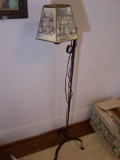 Upstairs -Wrought Floor Lamp