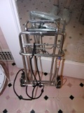 Upstairs -BL-Metal Luggage Cart