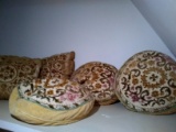 Upstairs -BL-Collection 5 Assorted Vintage Decorative Needlepoint Pillows