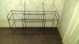 Upstairs -BL-Metal Storage Rack