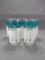 Collection of 4 Vintage MCM Decorated Glasses