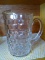 Vintage clear Fostoria Pitcher