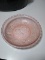 Vintage Pink Depression Cherries Dish