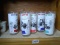 Collection of Vintage Antique Auto Barware Glasses