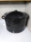 Enamel Splatterware Canning Pot with Insert