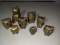 Collection of Assorted Brass Owls