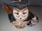 Ceramic Graduate Owl Teapot