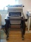 Vintage Rolling Typewriter Table with Underwood Typewriter