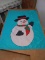 Nylon Garden Flag - Snowman