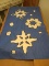 Nylon Garden Flag - Snowflakes