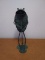 Novelty Metal Frog with Shovel