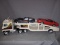 Vintage Nylint Car Hauler Toy Truck with Plastic Trans Ams