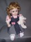 Ceramic Baby Doll with Bear