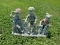 SHED -Three Children Garden Figure