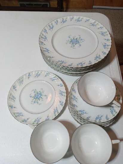 China - Partial Set, Royal Tettau, Germany