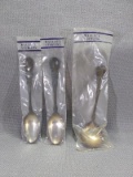 (2) Wallace Sterling Silver Spoons and (1) Wallace Sterling Silver Ladle (times the money)