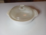 Vintage Fire King Lidded Casserole