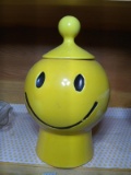 Vintage McCoy Smiley Face Cookie Jar