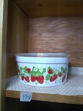 Strawberry Baking Dish with Lid by Action, Japan