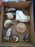 BL - Assorted Owl Figurines