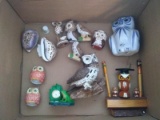 BL - Assorted Owl Figurines